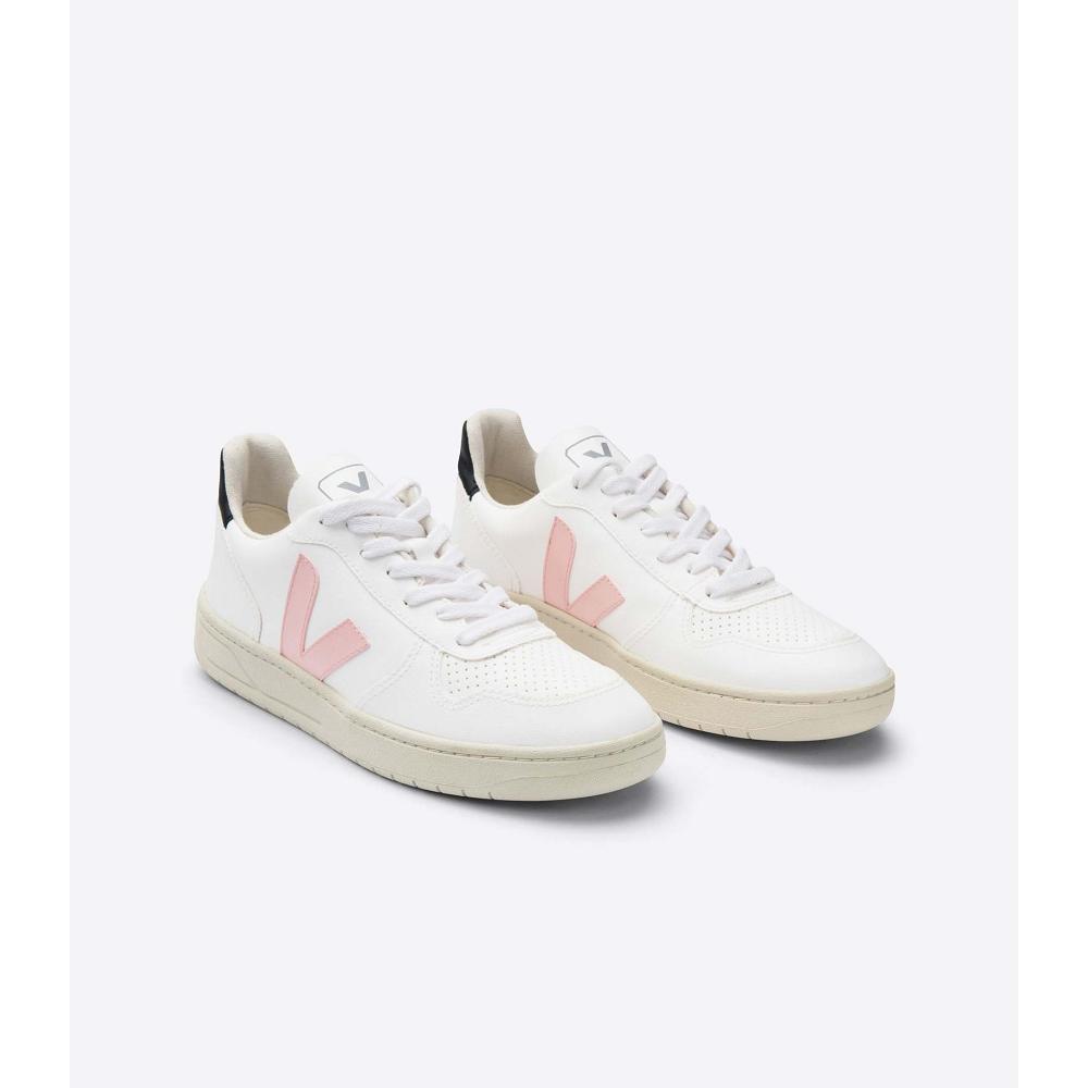 Αθλητικά Παπούτσια γυναικεια Veja V-10 CWL White/Pink | GR 658TCE